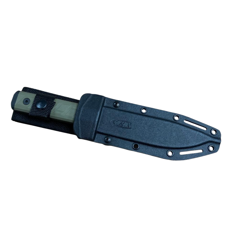 Load image into Gallery viewer, Zero Tolerance 0006 Fixed Blade Tiger Stripe Olive Green G10
