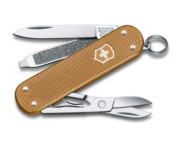 Cargue la imagen en el visor de la galería, Swiss Army Classic SD Knife Alox Wet Sand (0.6221.255G)
