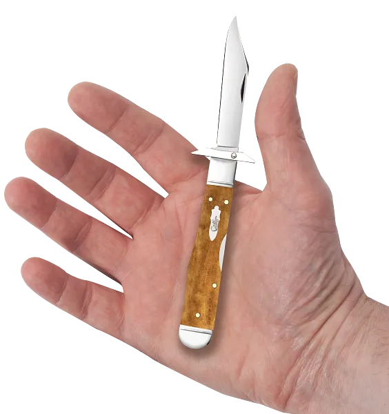 Cargue la imagen en el visor de la galería, Case Smooth Antique Bone Cheetah® Cub, Fluted Bolsters (58214) - COMING SOON!
