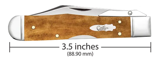 Case Smooth Antique Bone Cheetah® Cub, Fluted Bolsters (58214) - COMING SOON!