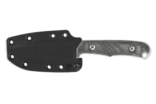 Chris Reeve Backpacker, CPM MagnaCut Fixed Blade, Black Canvas Micarta (BPR-1000)