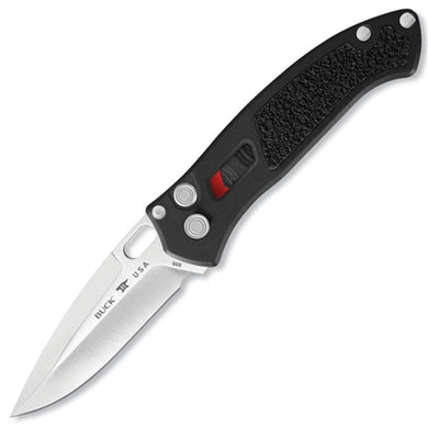 Buck® 898 Impact Auto, Black Aluminum, CPM-S30V (0898BKS) - DISCONTINUED