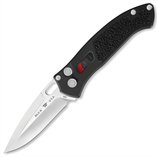 Buck® 898 Impact Auto, Black Aluminum, CPM-S30V (0898BKS) - DISCONTINUED