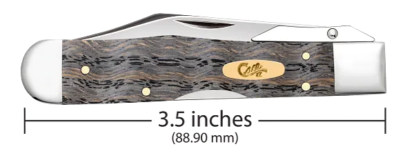 Cargue la imagen en el visor de la galería, Case Black Curly Oak Wood Smooth Cheetah® Cub (14013)
