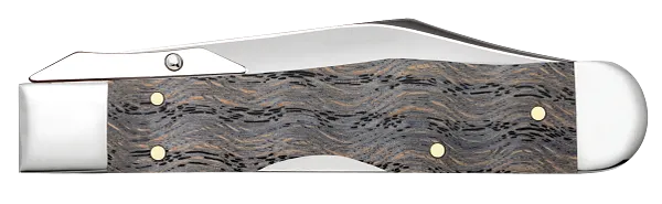 Cargue la imagen en el visor de la galería, Case Black Curly Oak Wood Smooth Cheetah® Cub (14013)
