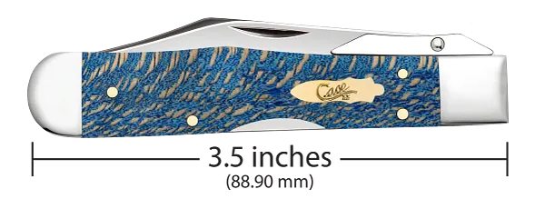 Cargue la imagen en el visor de la galería, Case Smooth Blue Sycamore Wood Cheetah® Cub (63738)
