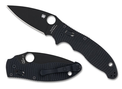 Spyderco Manix 2 Salt Black G10, Black MagnaCut (C101GMCBKP2) - COMING SOON!!