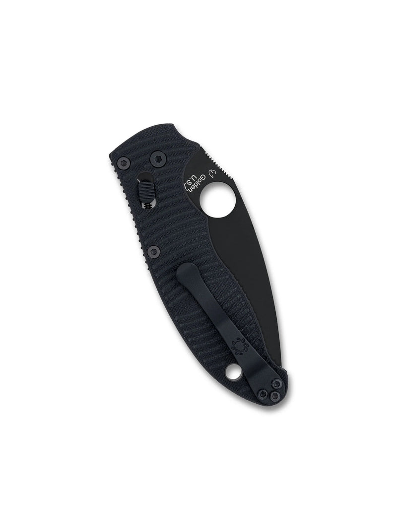 Cargue la imagen en el visor de la galería, Spyderco Manix 2 Salt Black G10, Black MagnaCut (C101GMCBKP2)