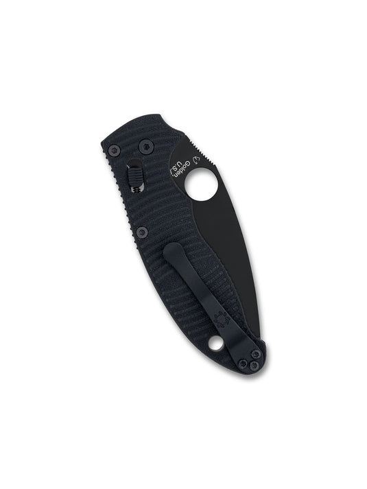 Spyderco Manix 2 Salt Black G10, Black MagnaCut (C101GMCBKP2)