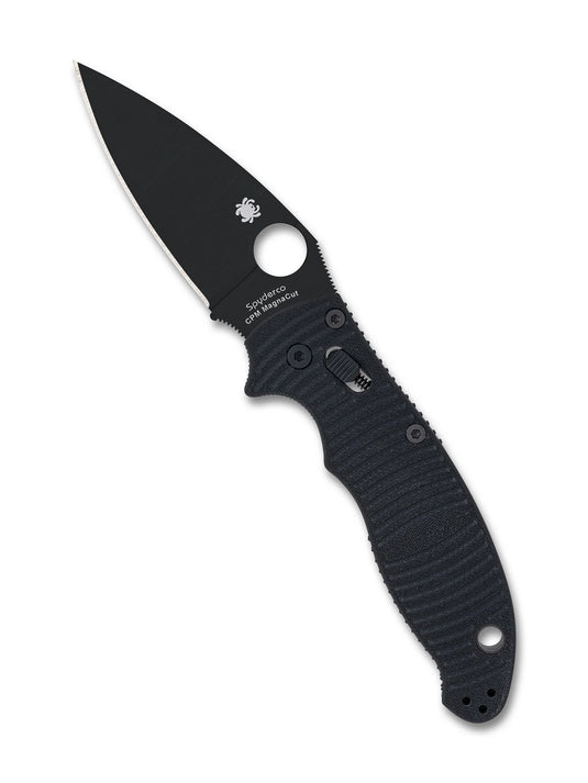 Spyderco Manix 2 Salt Black G10, Black MagnaCut (C101GMCBKP2)