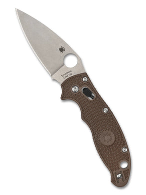 Spyderco Manix® 2 Lightweight Brown, CPM 15V® Sprint Run™ (C101PBN15V) - COMING SOON!!