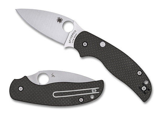 Spyderco Sage™ 6 Button Release Compression Lock Carbon Fiber Sprint Run™ (C123CFBCLS90VP) - COMING SOON!!