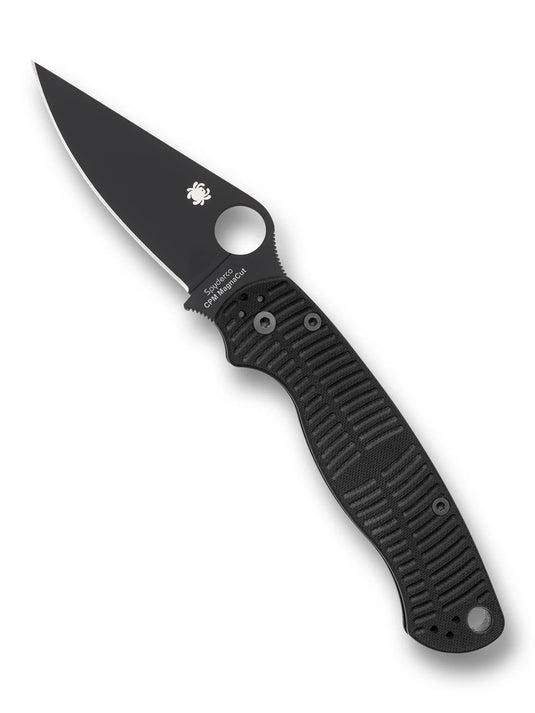 Spyderco Para Military® 2 Salt® Black G10 CPM® MagnaCut® (C81GMCBKP2)