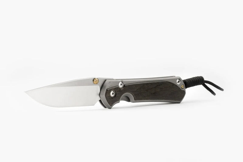 Load image into Gallery viewer, Chris Reeve Small Sebenza 31 Inlay Bog Oak Drop Point (S31-1100)
