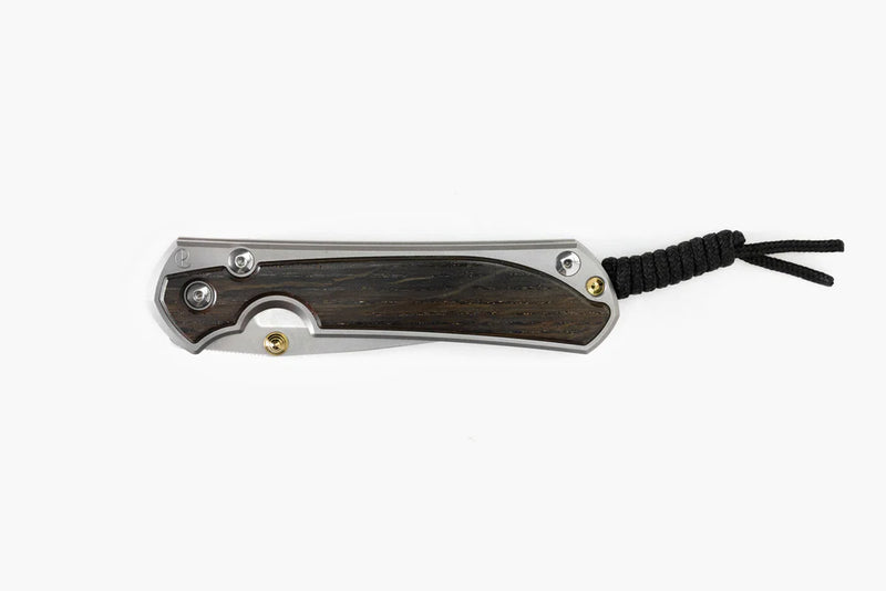 Load image into Gallery viewer, Chris Reeve Small Sebenza 31 Inlay Bog Oak Drop Point (S31-1100)
