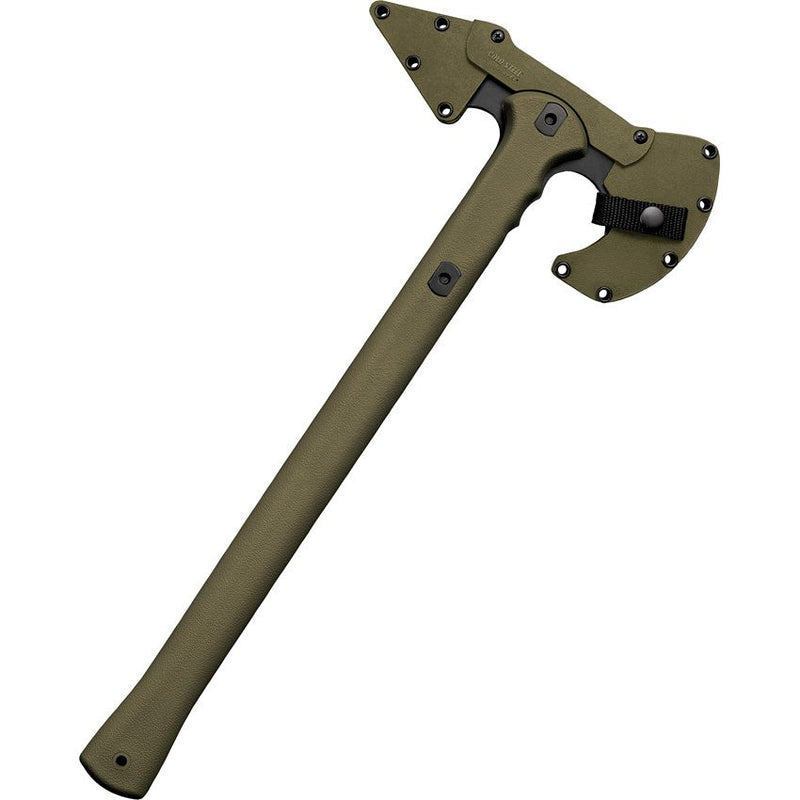 Load image into Gallery viewer, Cold Steel Trench Hawk Axe OD Green (90PTHG)
