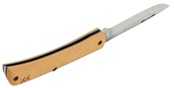Load image into Gallery viewer, Case Crossroads Maple Valley Richlite w/ Black G10 Sod Buster® Jr S35VN (66387)
