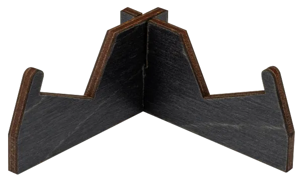 Cargue la imagen en el visor de la galería, Case Wooden Knife Display Stands, Black 5 pk (50323)
