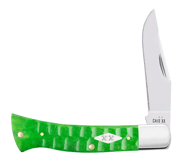 Cargue la imagen en el visor de la galería, Case Gator Jig Bright Green Bone Axe Handle® (11445)
