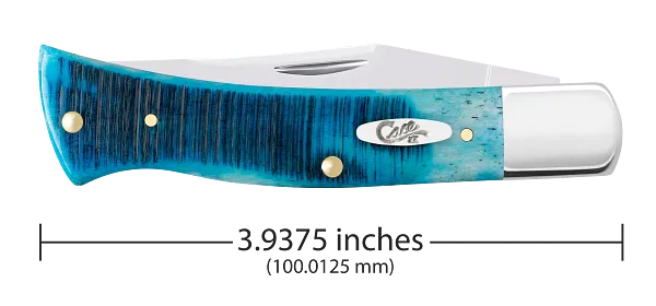 Cargue la imagen en el visor de la galería, Case Sawcut Jig Caribbean Blue Bone Axe Handle® (25580)
