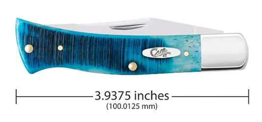 Case Sawcut Jig Caribbean Blue Bone Axe Handle® (25580)