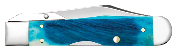 Cargue la imagen en el visor de la galería, Case Sawcut Jig Caribbean Blue Bone Cheetah® Cub (25578)
