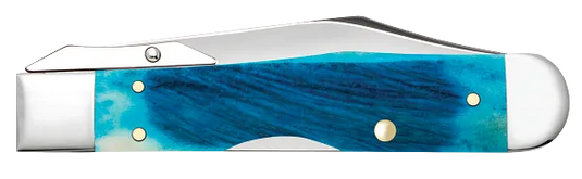 Case Sawcut Jig Caribbean Blue Bone Cheetah® Cub (25578)