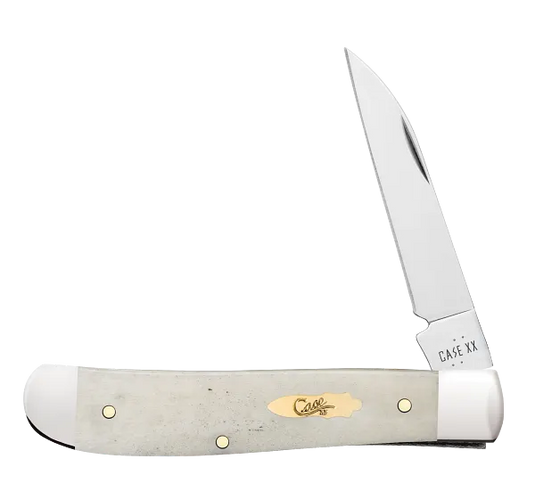 Case Smooth Natural Bone Mini Trapper, Wharncliffe (11025)