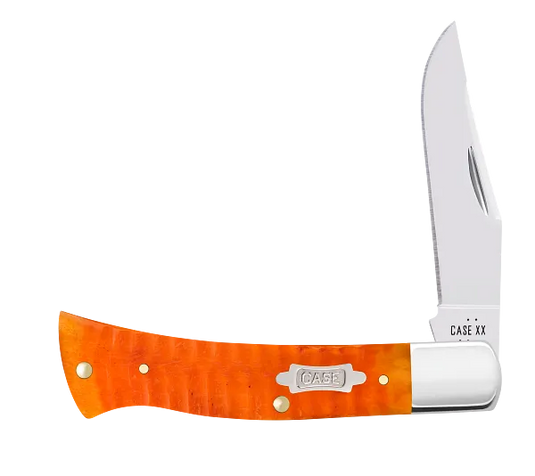 Case Gator Jig Persimmon Orange Bone Axe Handle®, Carbon Steel (38076)