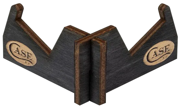 Cargue la imagen en el visor de la galería, Case Wooden Knife Display Stands, Black 5 pk (50323)
