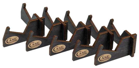 Case Wooden Knife Display Stands, Black 5 pk (50323)