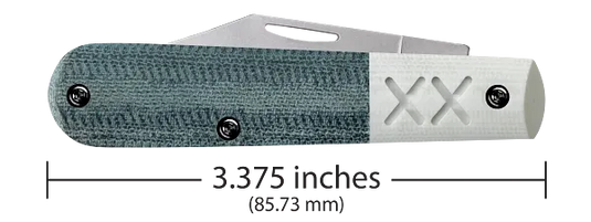 Case Crossroads™ Blue Denim Canvas w/ White G10 XR Barlow (10875)