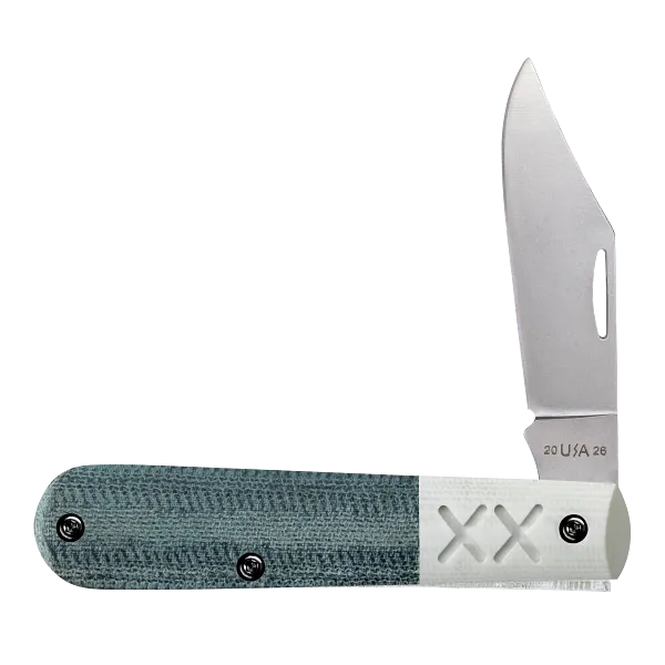 Load image into Gallery viewer, Case Crossroads™ Blue Denim Canvas w/ White G10 XR Barlow (10875)
