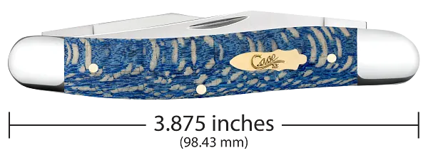 Cargue la imagen en el visor de la galería, Case Smooth Blue Sycamore Wood Muskrat (63737)

