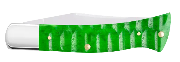 Cargue la imagen en el visor de la galería, Case Gator Jig Bright Green Bone Axe Handle® (11445)
