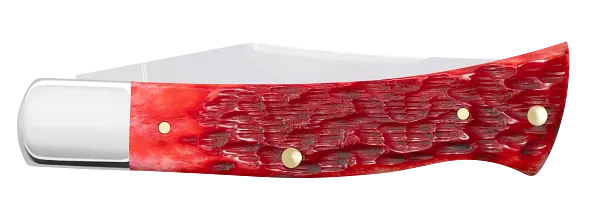 Cargue la imagen en el visor de la galería, Case Dark Red Bone Peach Seed Jig Axe Handle®, Carbon Steel (31942)

