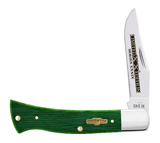Case Limited XX Edition Series XXXIX Barnboard Jig Bermuda Green Bone Axe Handle® (61875) - Coming Fall 2026!