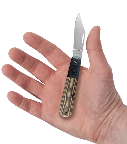 Case Crossroads™ Smooth Luna Richlite w/ Black G10 XR Barlow (53161)