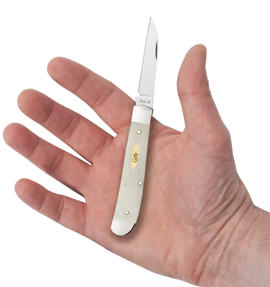 Case Smooth Natural Bone Mini Trapper, Wharncliffe (11025)