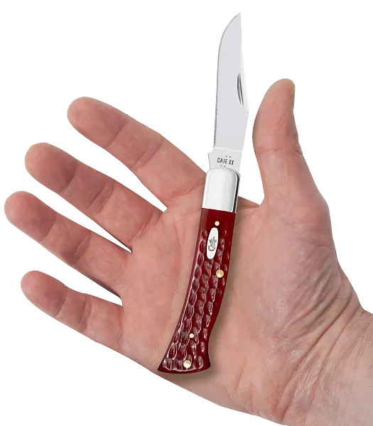 Case Pocket Worn® Corn Cob Jig Old Red Bone Axe Handle® (10299)