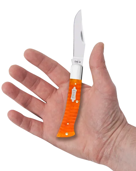 Case Gator Jig Persimmon Orange Bone Axe Handle®, Carbon Steel (38076)