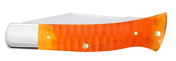 Load image into Gallery viewer, Case Gator Jig Persimmon Orange Bone Axe Handle®, Carbon Steel (38076)
