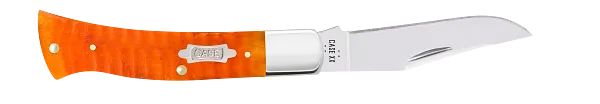 Load image into Gallery viewer, Case Gator Jig Persimmon Orange Bone Axe Handle®, Carbon Steel (38076)
