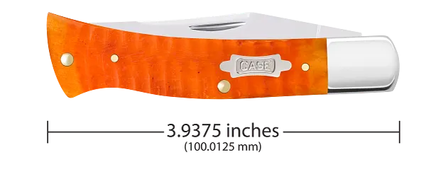Load image into Gallery viewer, Case Gator Jig Persimmon Orange Bone Axe Handle®, Carbon Steel (38076)

