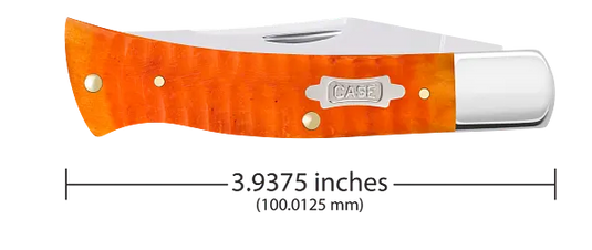 Case Gator Jig Persimmon Orange Bone Axe Handle®, Carbon Steel (38076)