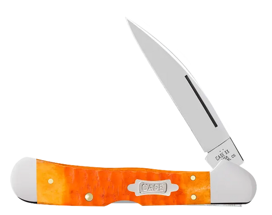 Case Gator Jig Persimmon Orange Bone CopperLock, Carbon Steel (38072)