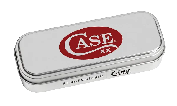 Cargue la imagen en el visor de la galería, Case 2026 SHOT Show Genuine Stag Tiny Trapper in Gift Tin, Fluted (10862)
