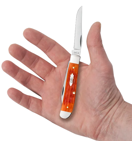 Case Crandall Jig Tequila Sunrise Bone Mini Trapper (57531)