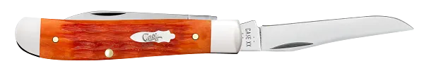 Cargue la imagen en el visor de la galería, Case Crandall Jig Tequila Sunrise Bone Mini Trapper (57531)
