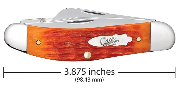 Cargue la imagen en el visor de la galería, Case Crandall Jig Tequila Sunrise Bone Sowbelly (57532)
